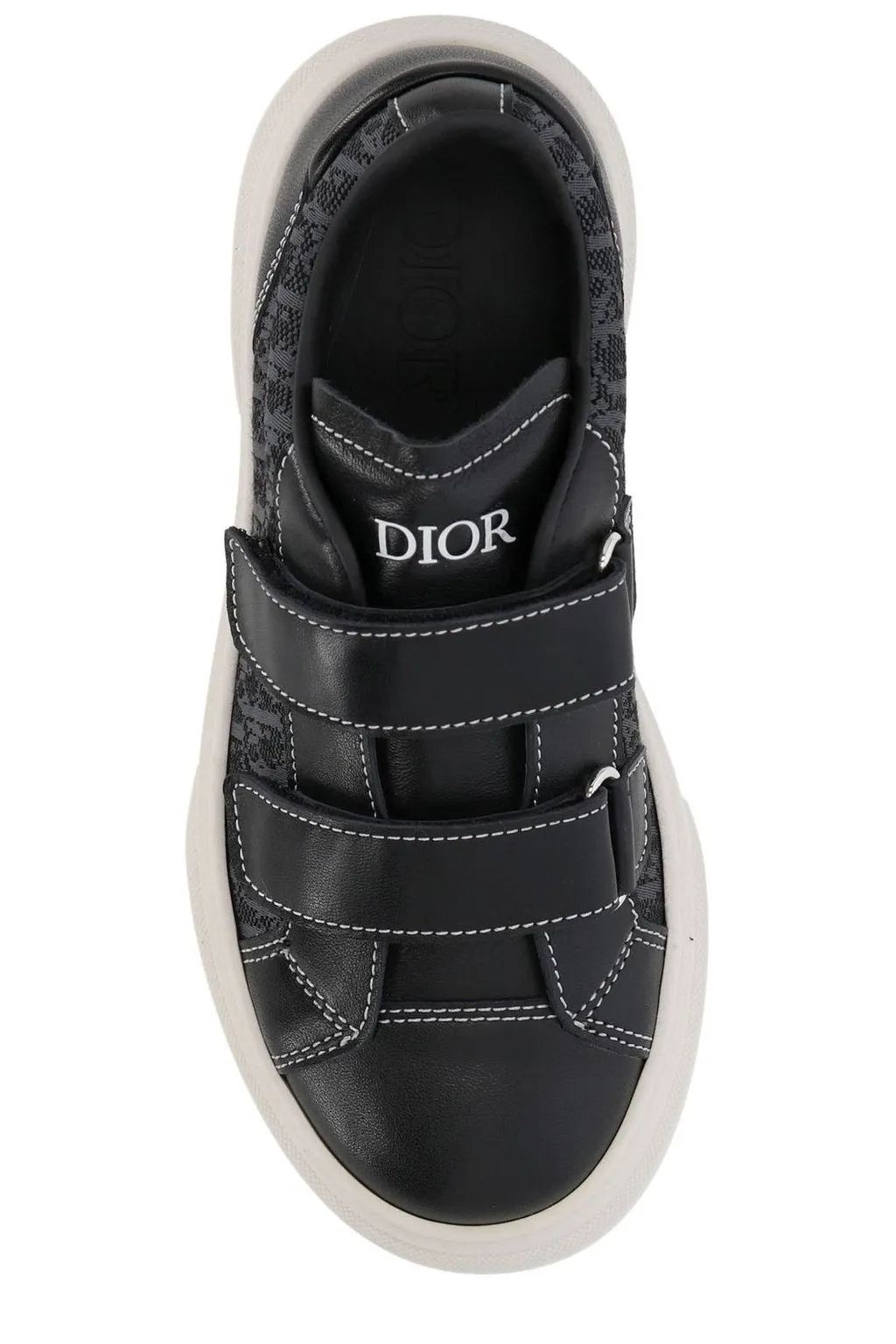 Low-Top Sneakers With Velcro Straps