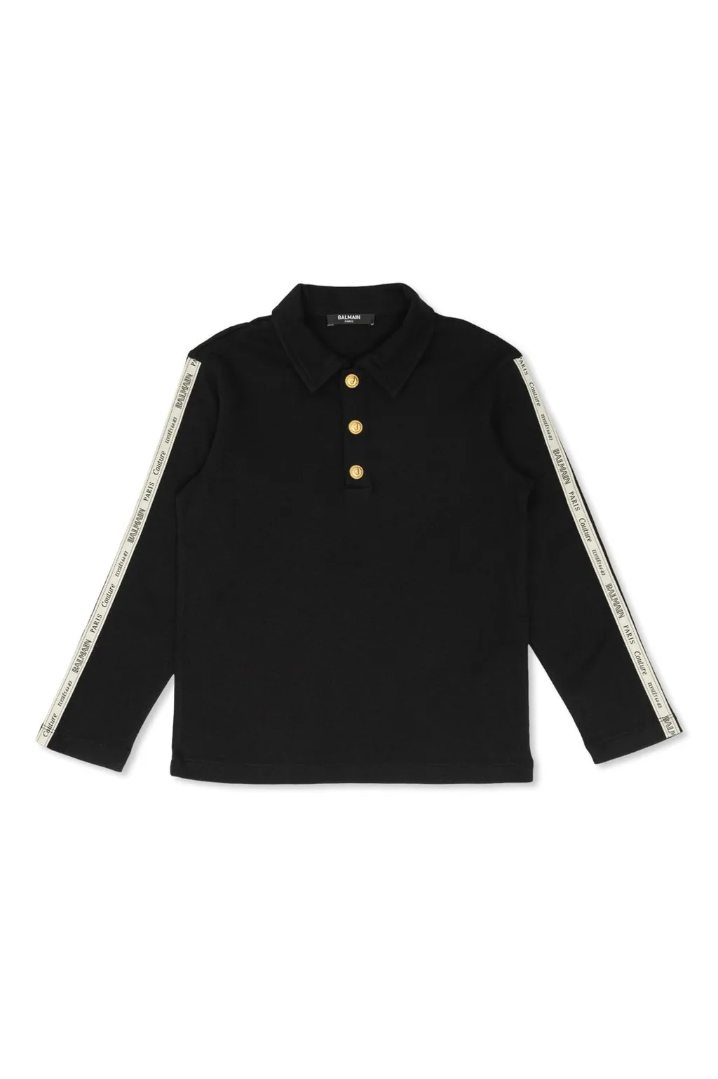 Long-Sleeved Polo Shirt