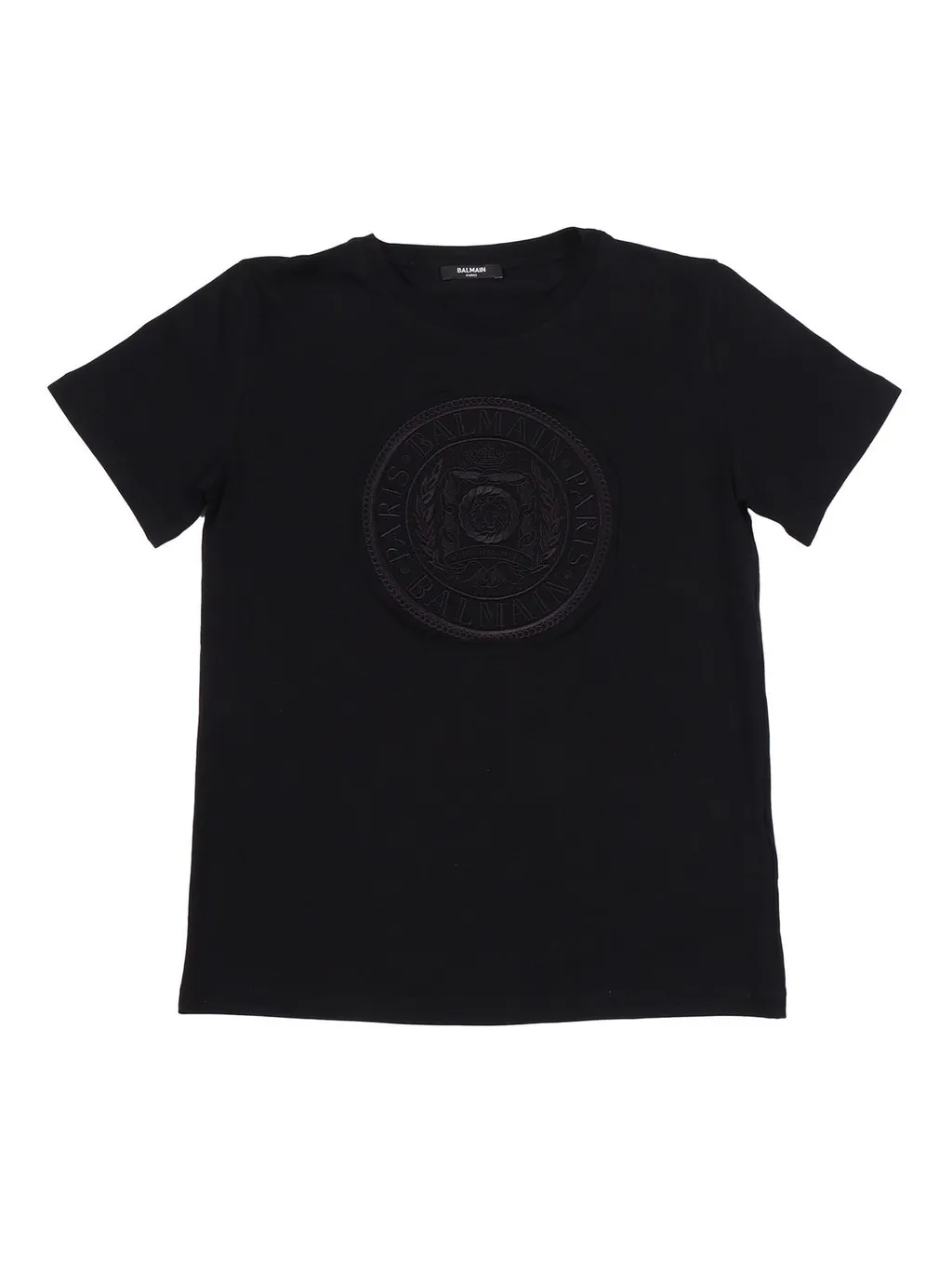 T-Shirt With Embossed Logo