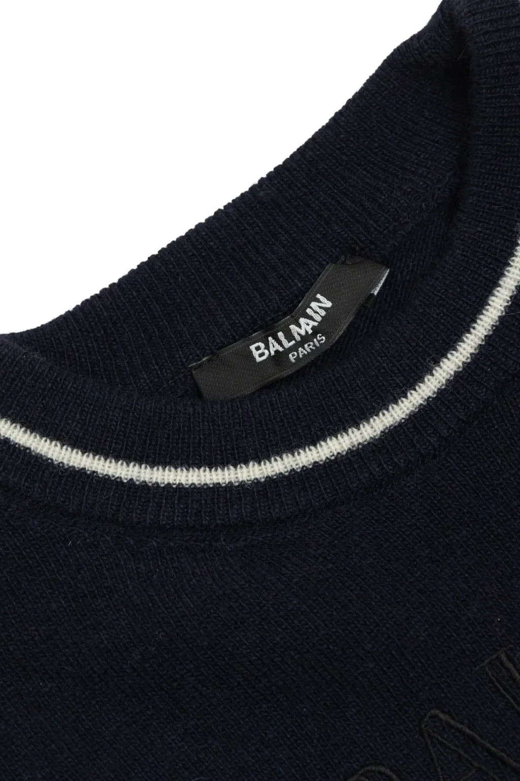 Sweatshirt With Balmain Paris Logo