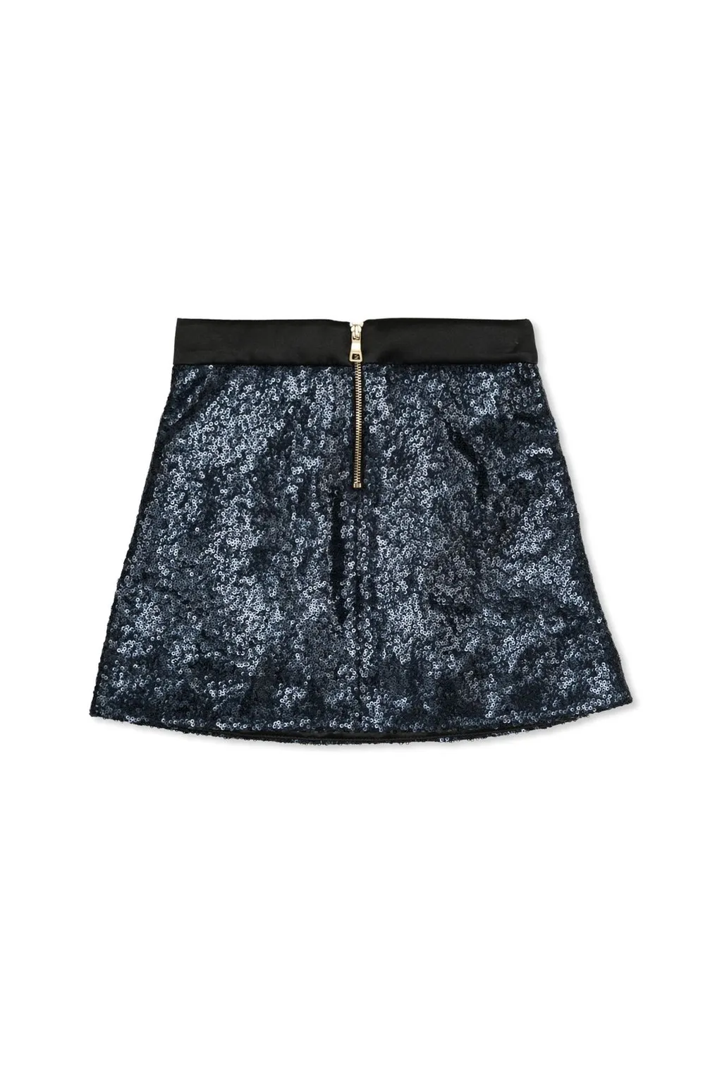 Sequined A-Line Skirt