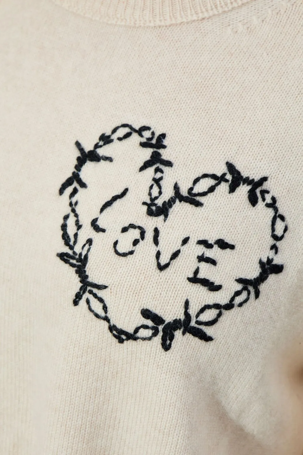 Sweater With Embroidered Details