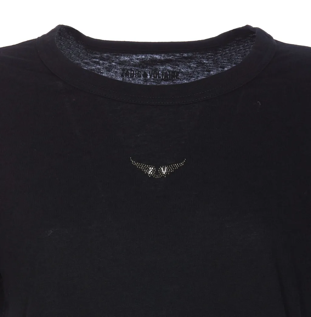 T-Shirt With Wing Print