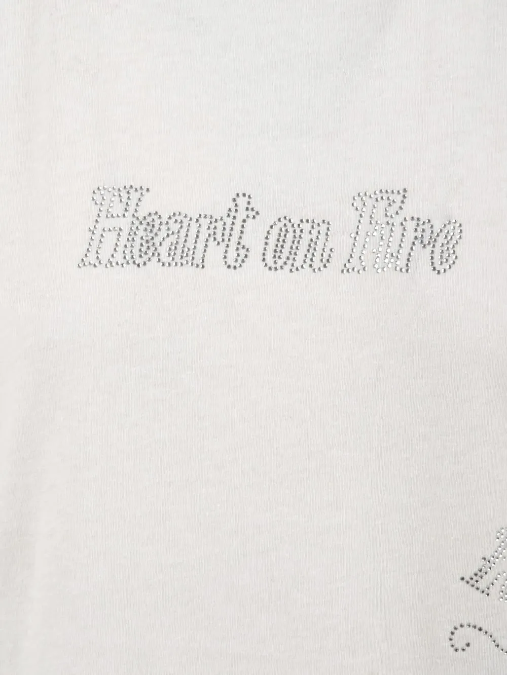 T-Shirt With Rhinestones