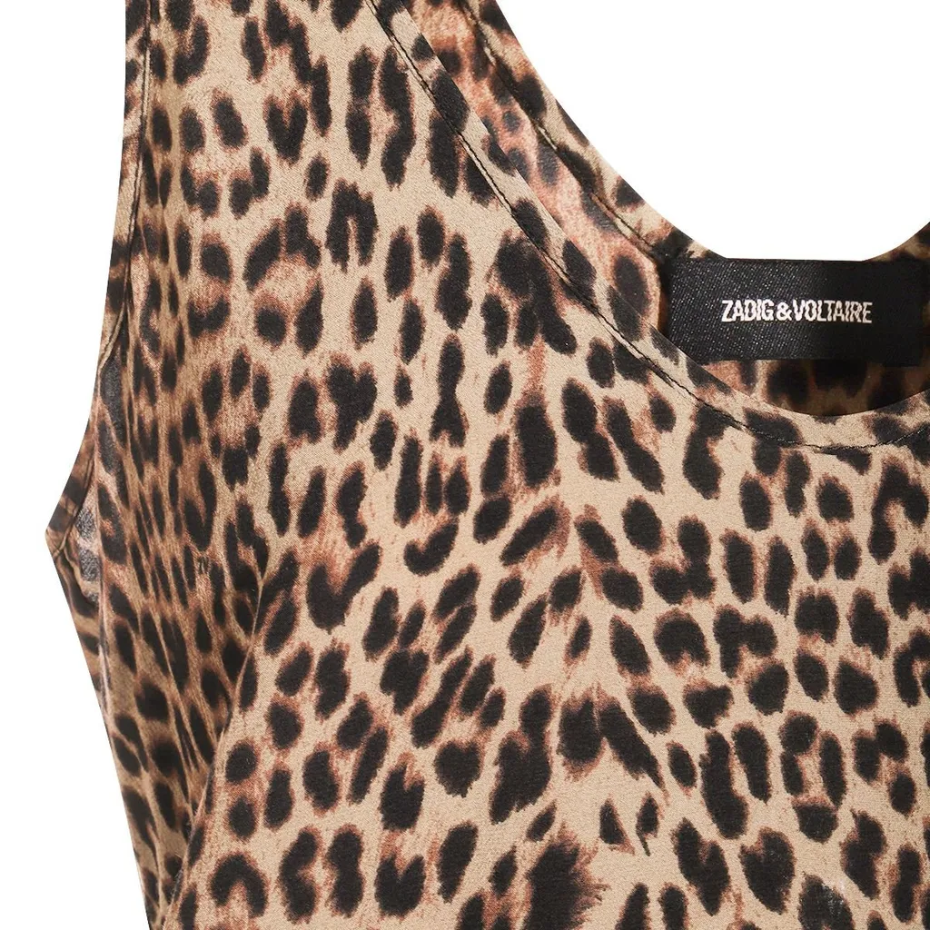 Leopard Print Tank Top