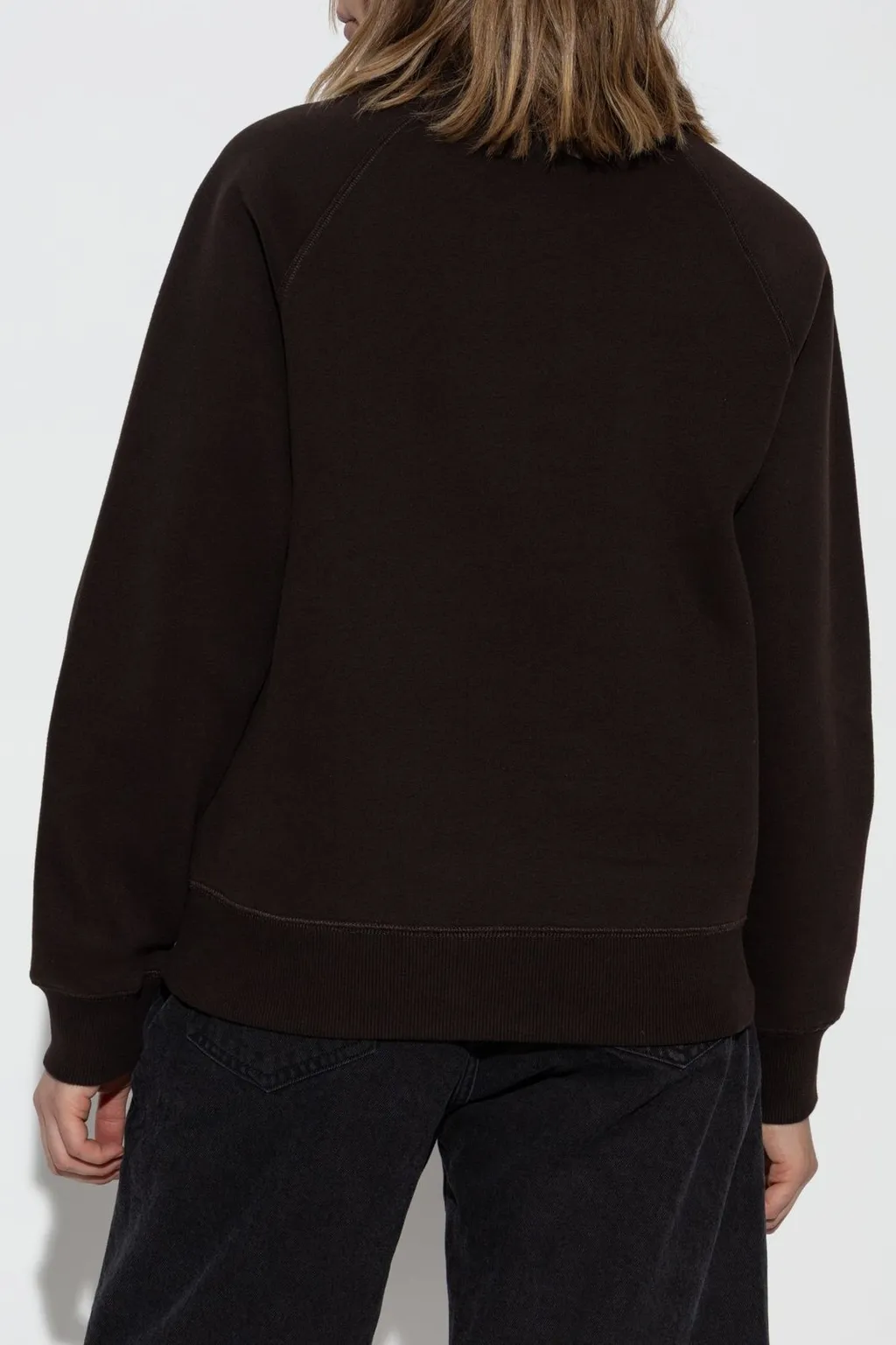 Sweatshirt With Rhinestone Embellishment
