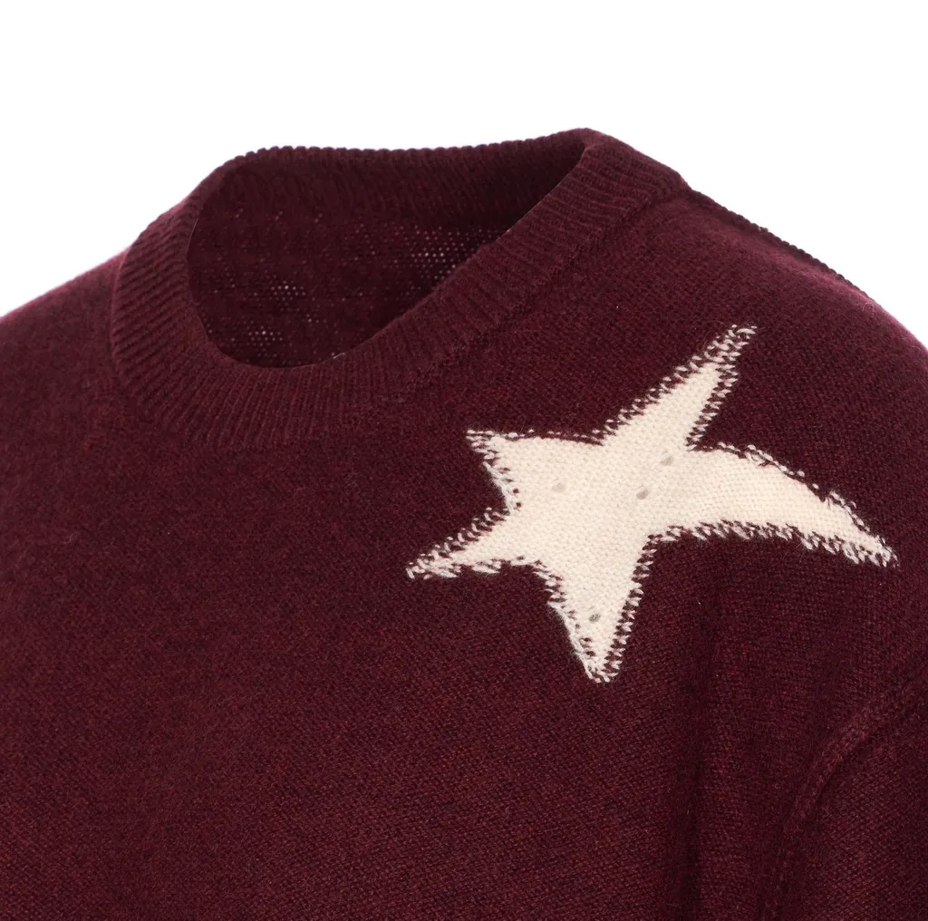 Sweater With Star AppliquÉS