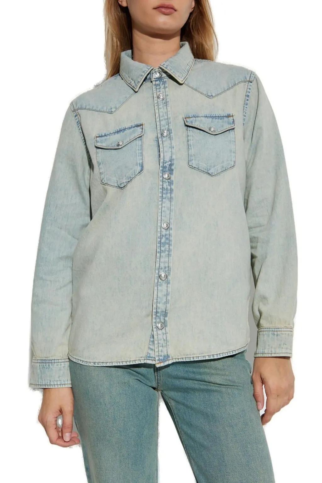 Denim Western Shirt