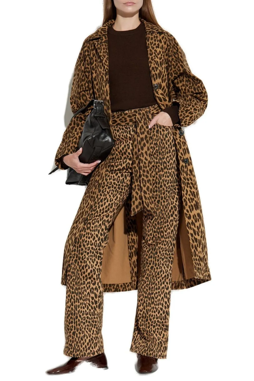 Leopard Print Jeans