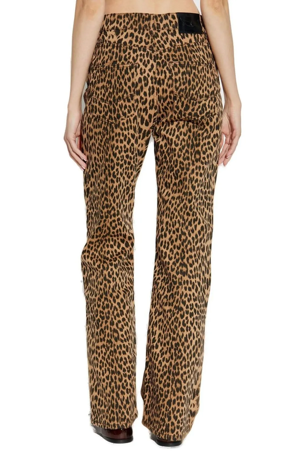 Leopard Print Jeans