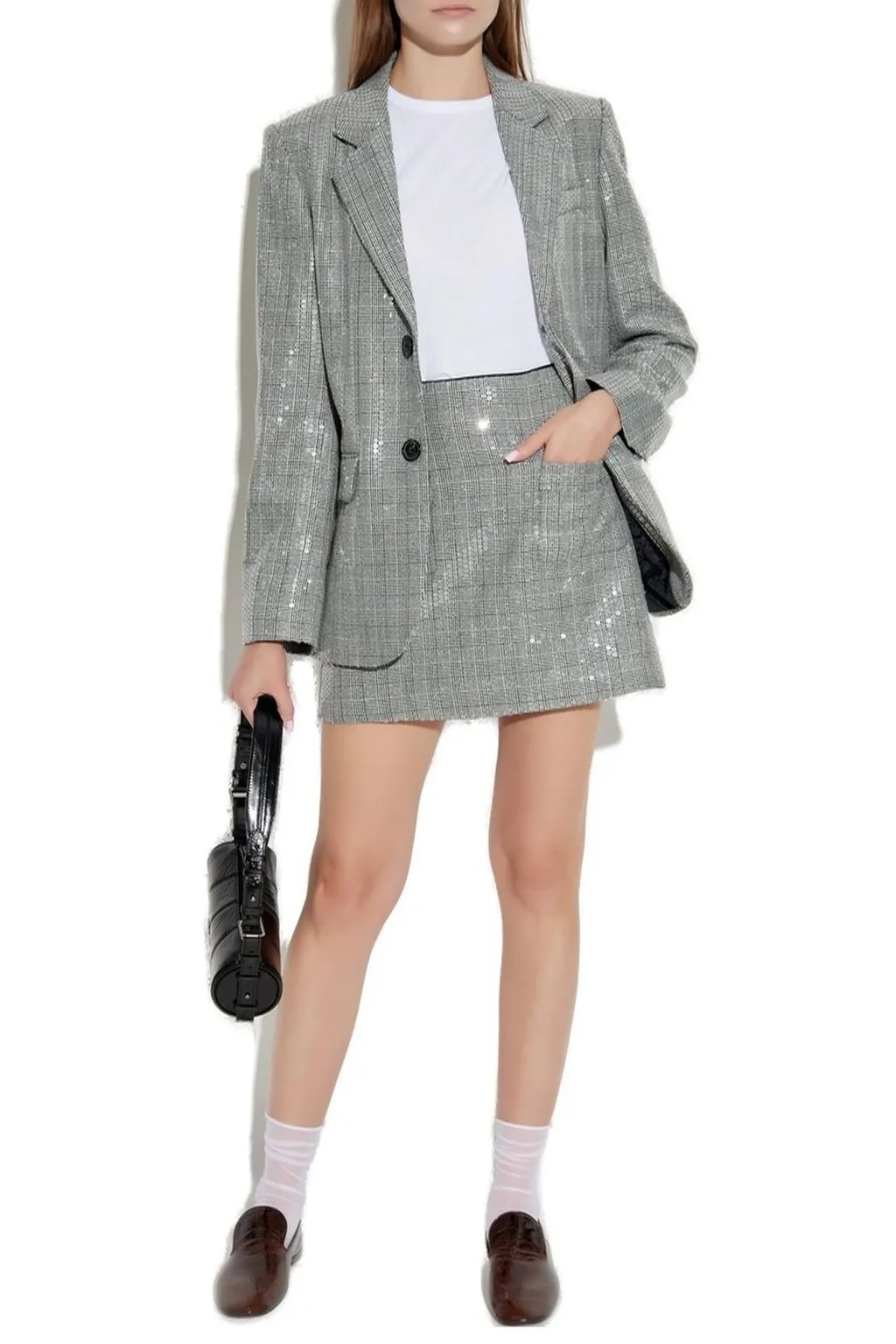 Plaid Mini Skirt