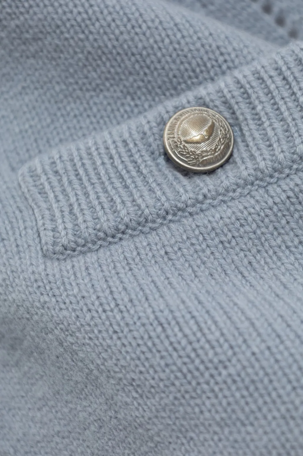 V-Neck Button-Up Cardigan