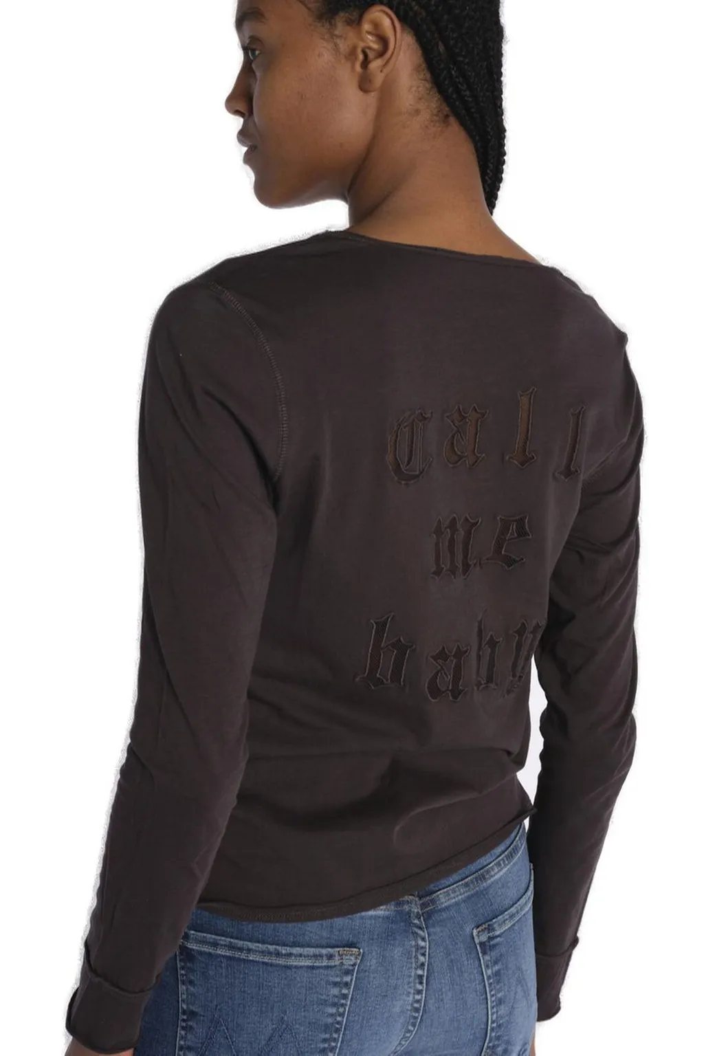 Long Sleeve V-Neck Top