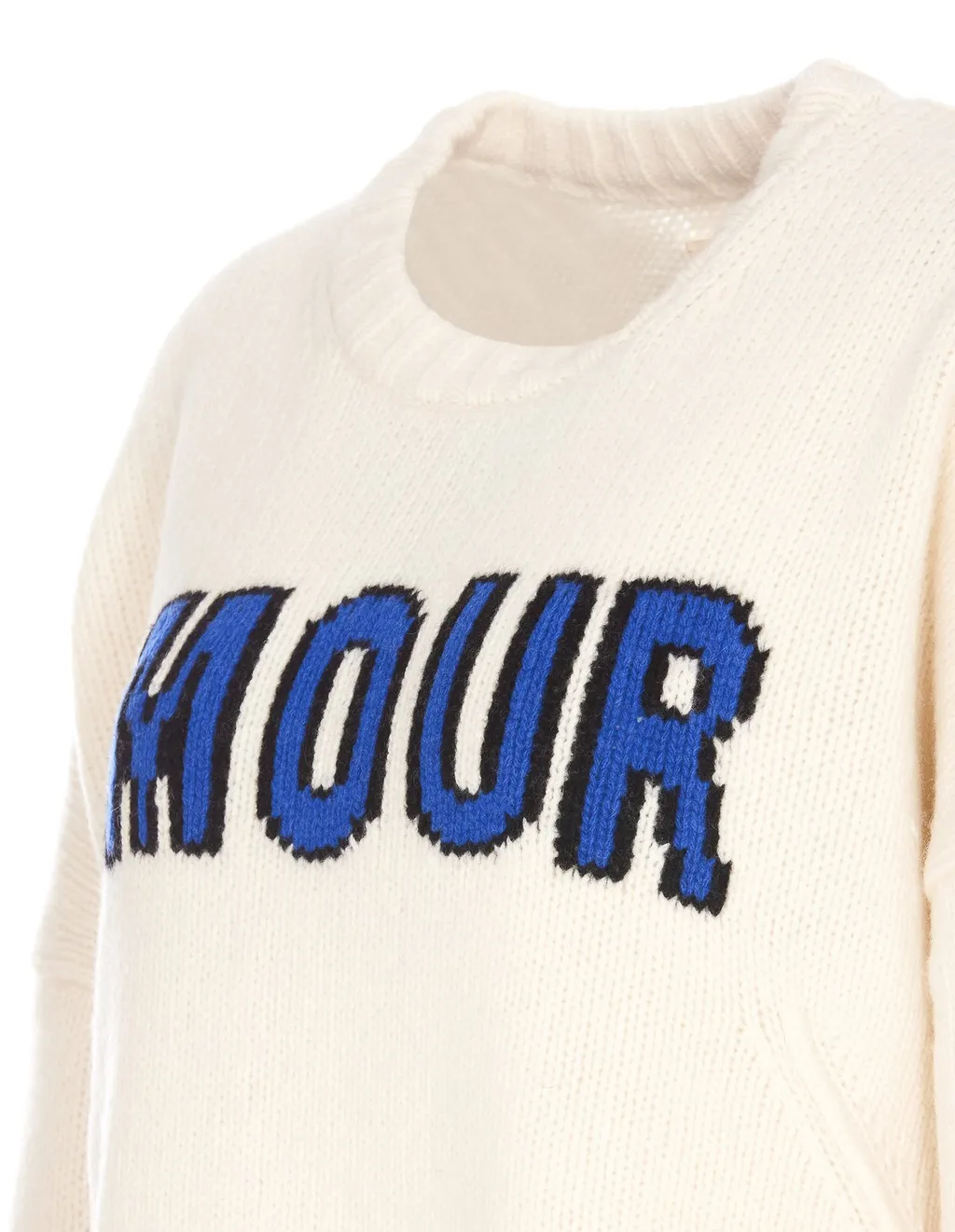 Amour Intarsia Knit Sweater