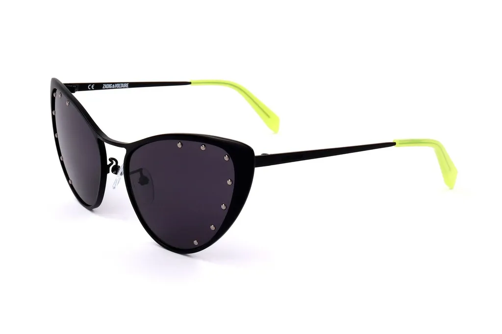 Cat-Eye Sunglasses With Stud Embellishments