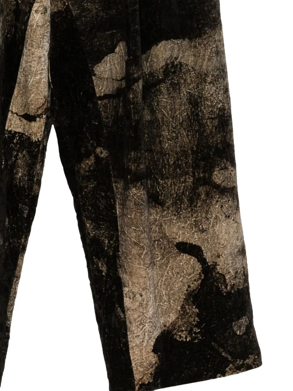 Pleated Wide-Leg Pants