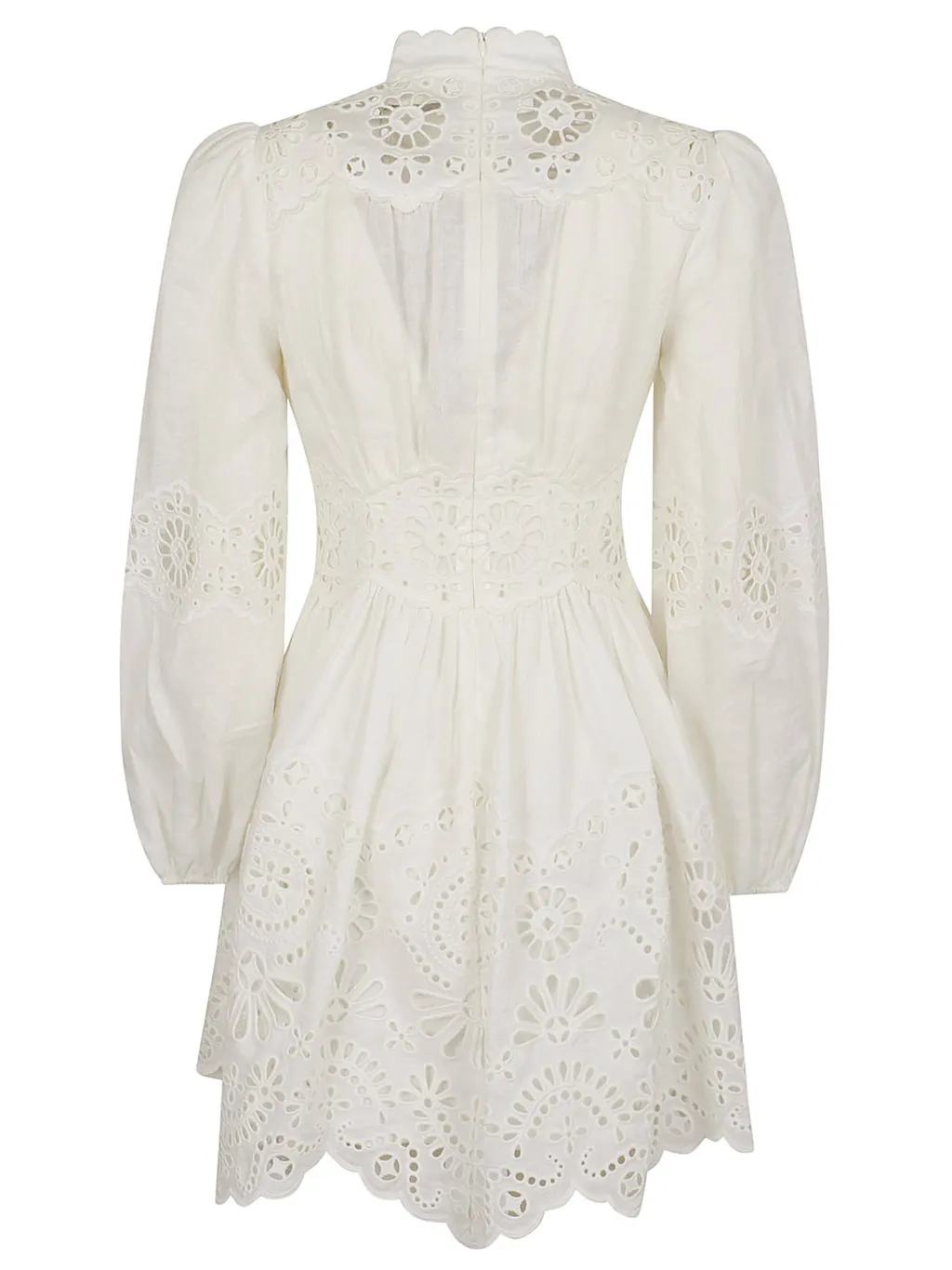 Broderie Anglaise Mini Dress