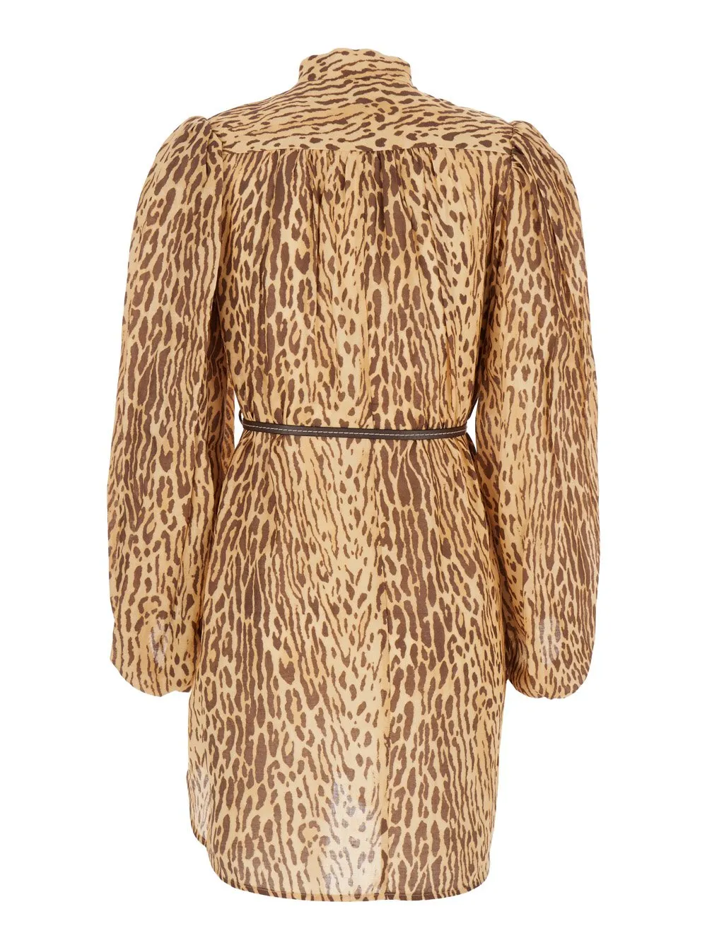 Leopard Print Mini Dress