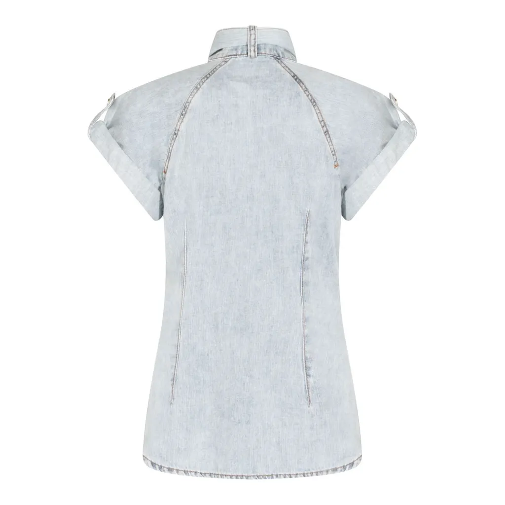 Denim Shirt Dress