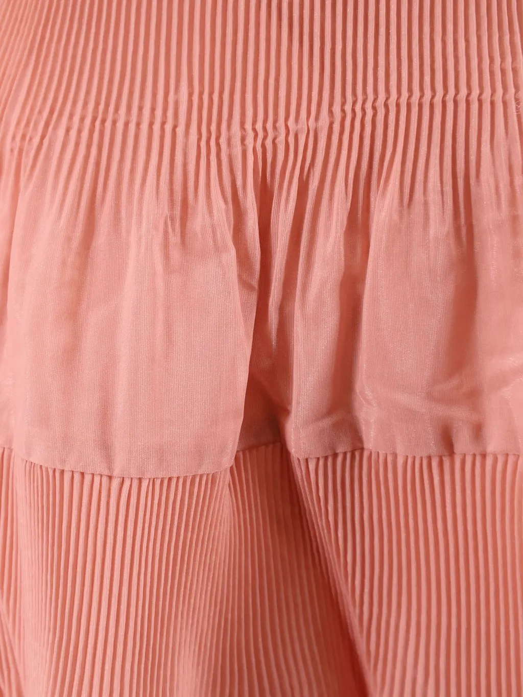 Tiered Pleated Midi Dress