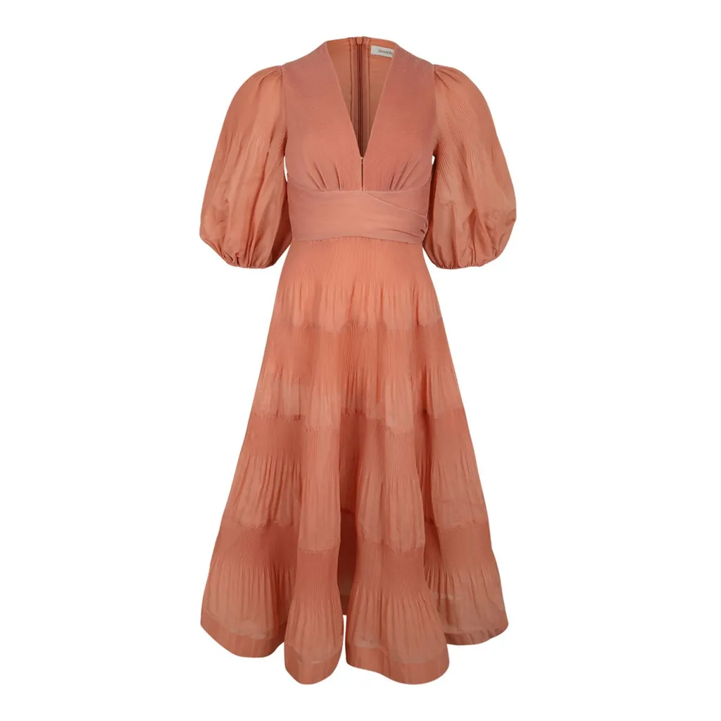 Tiered Midi Dress