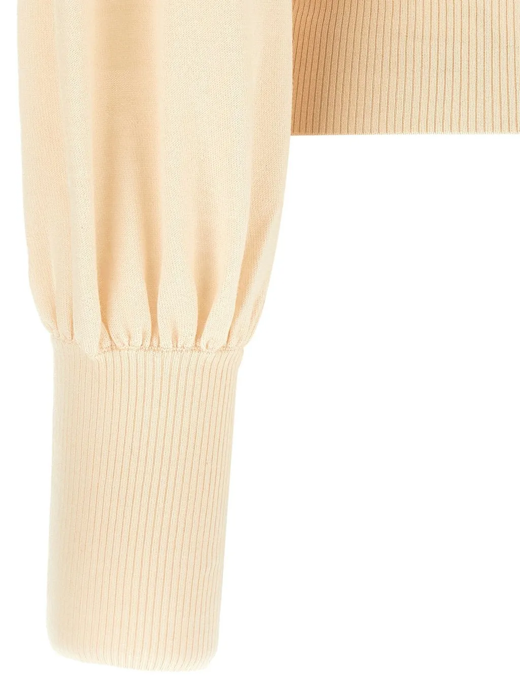 Bow Neck Knit Top