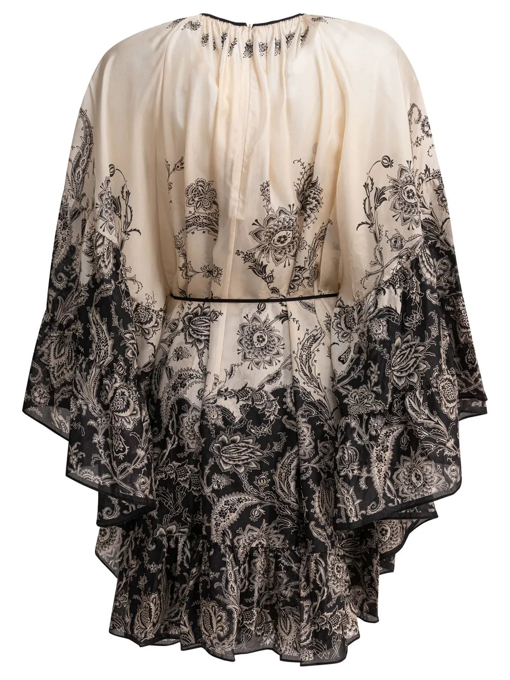 Paisley Print Mini Dress