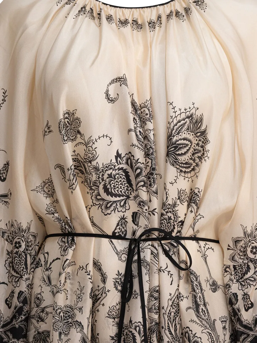 Paisley Print Mini Dress