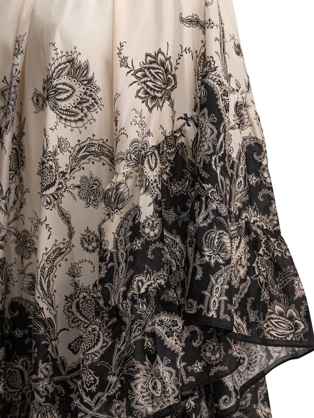 Paisley Print Mini Dress