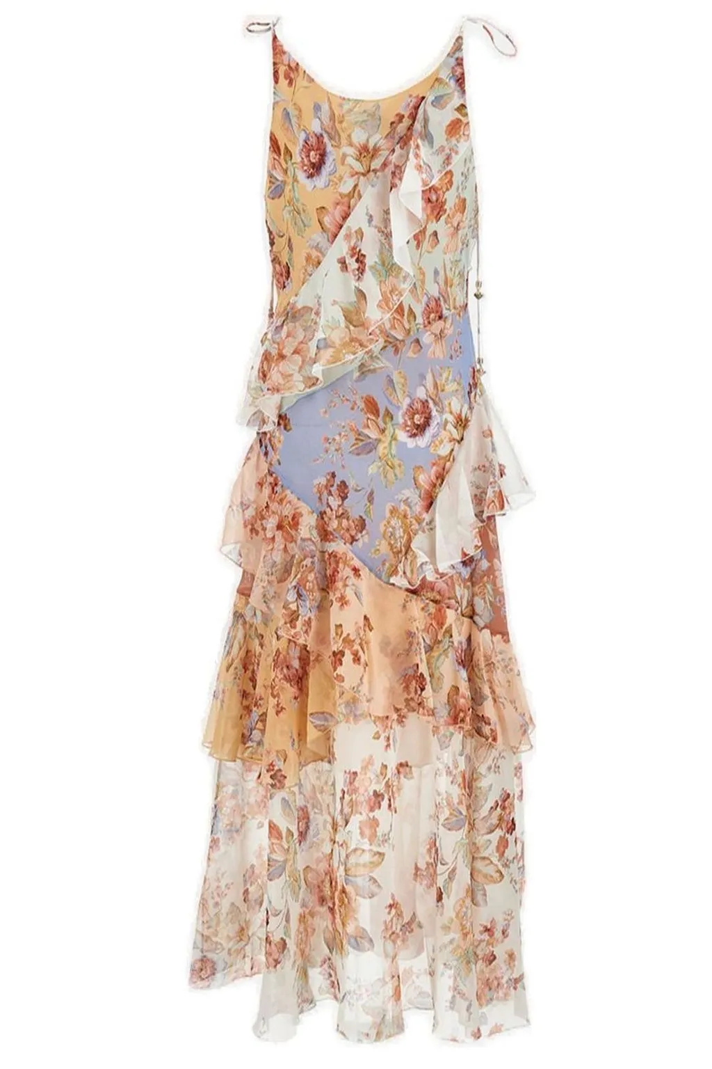 Tiered Ruffle Maxi Dress