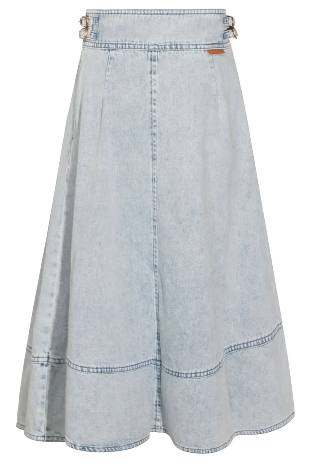 Denim Maxi Skirt