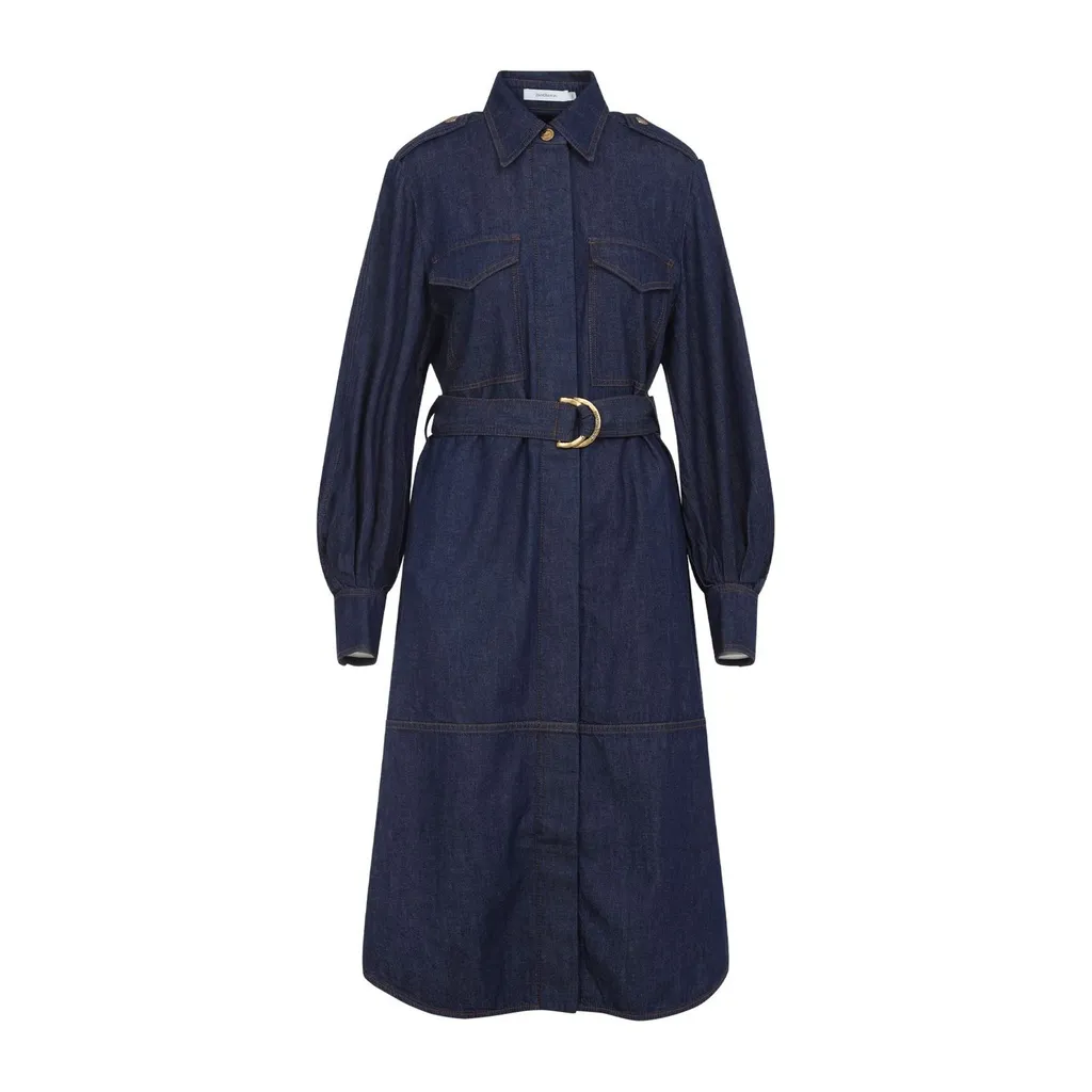 Denim Midi Dress