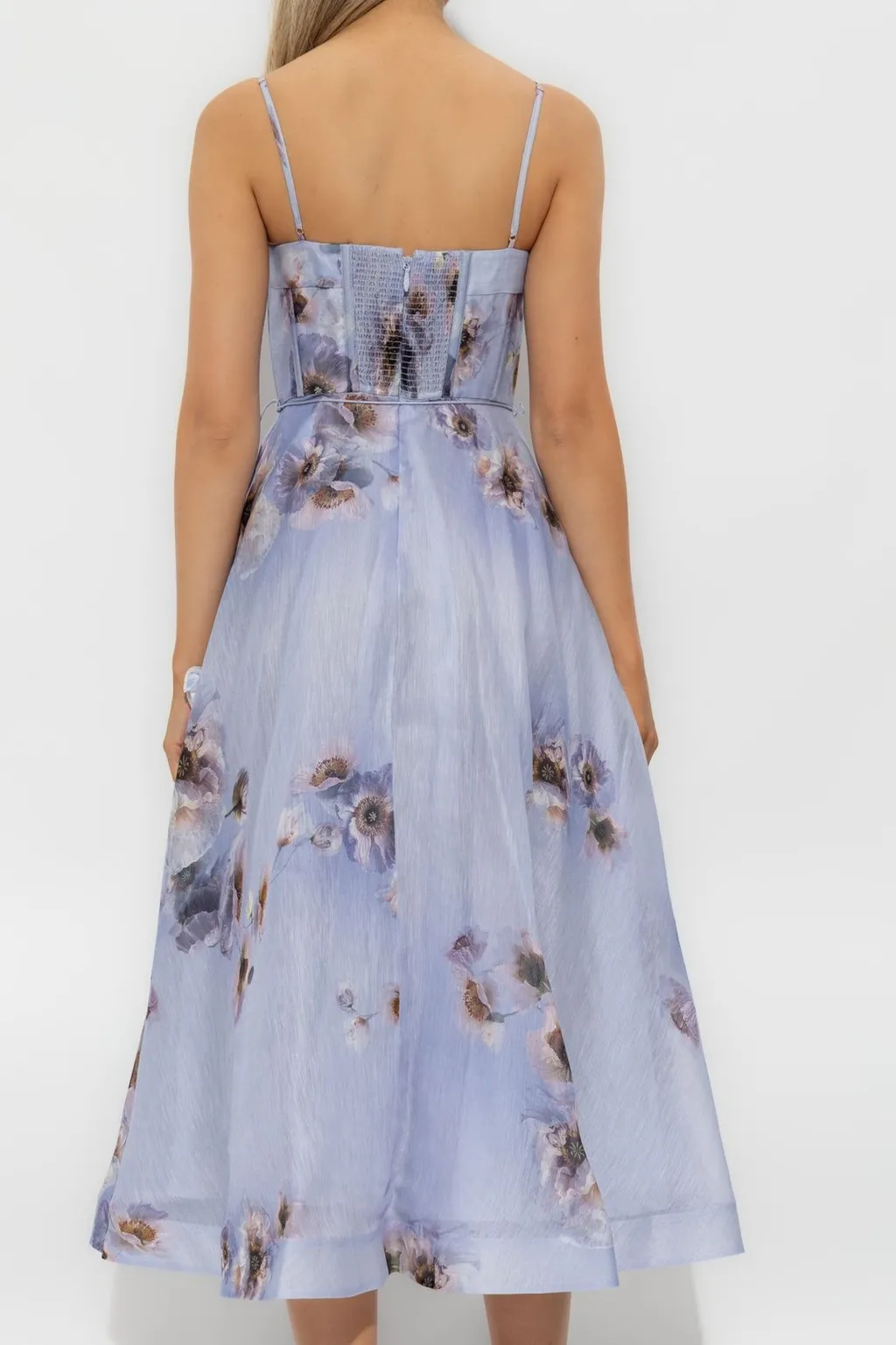 Floral Print Corset Dress