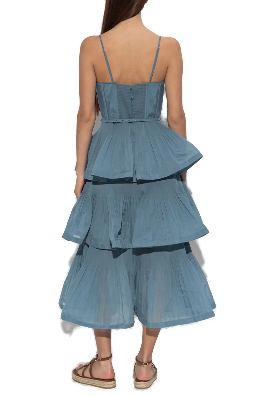 Tiered Midi Dress