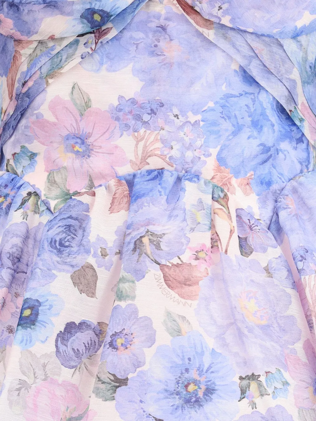 Floral Print Mini Dress
