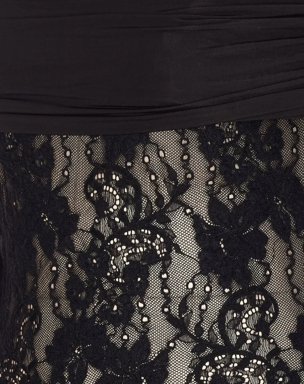 Off-The-Shoulder Lace Bodysuit