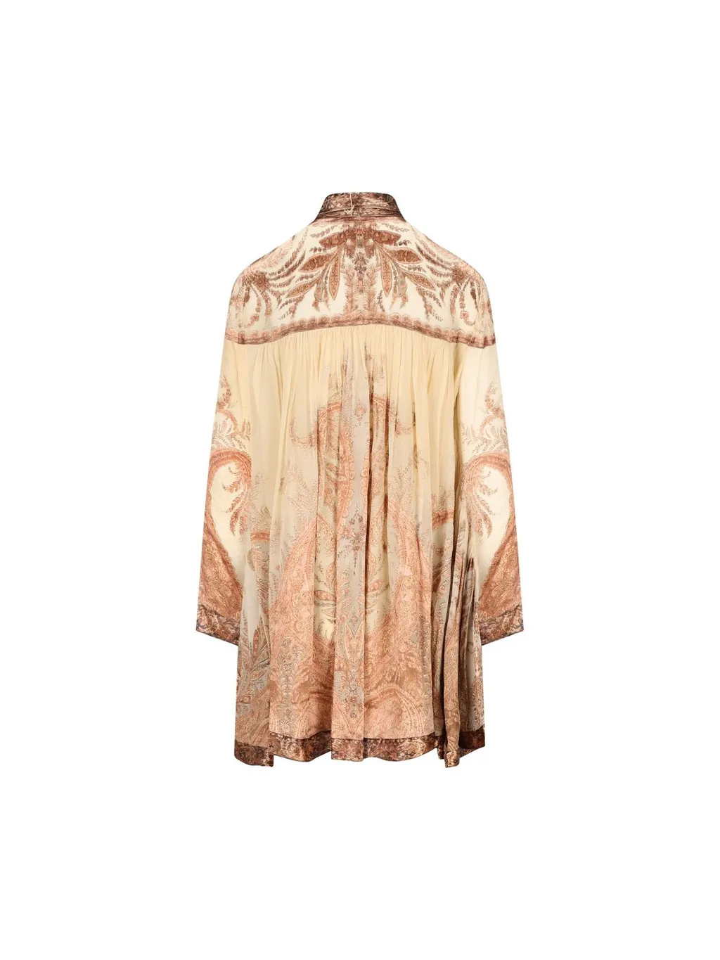 Paisley Print Silk Scarf