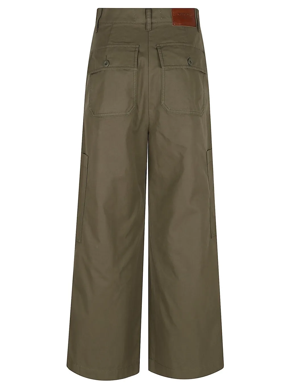 Wide-Leg Cargo Pants