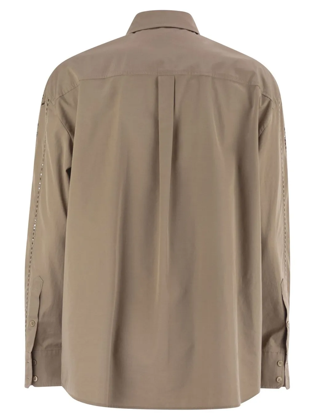 Embroidered Cotton Poplin Shirt