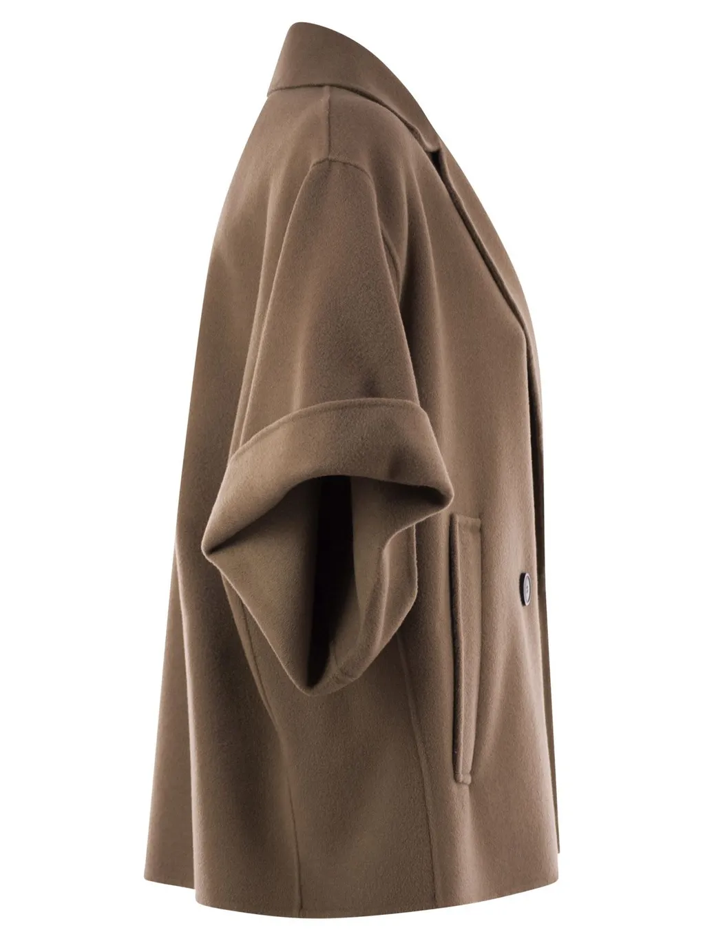 Cropped Double-Breasted Jacket
