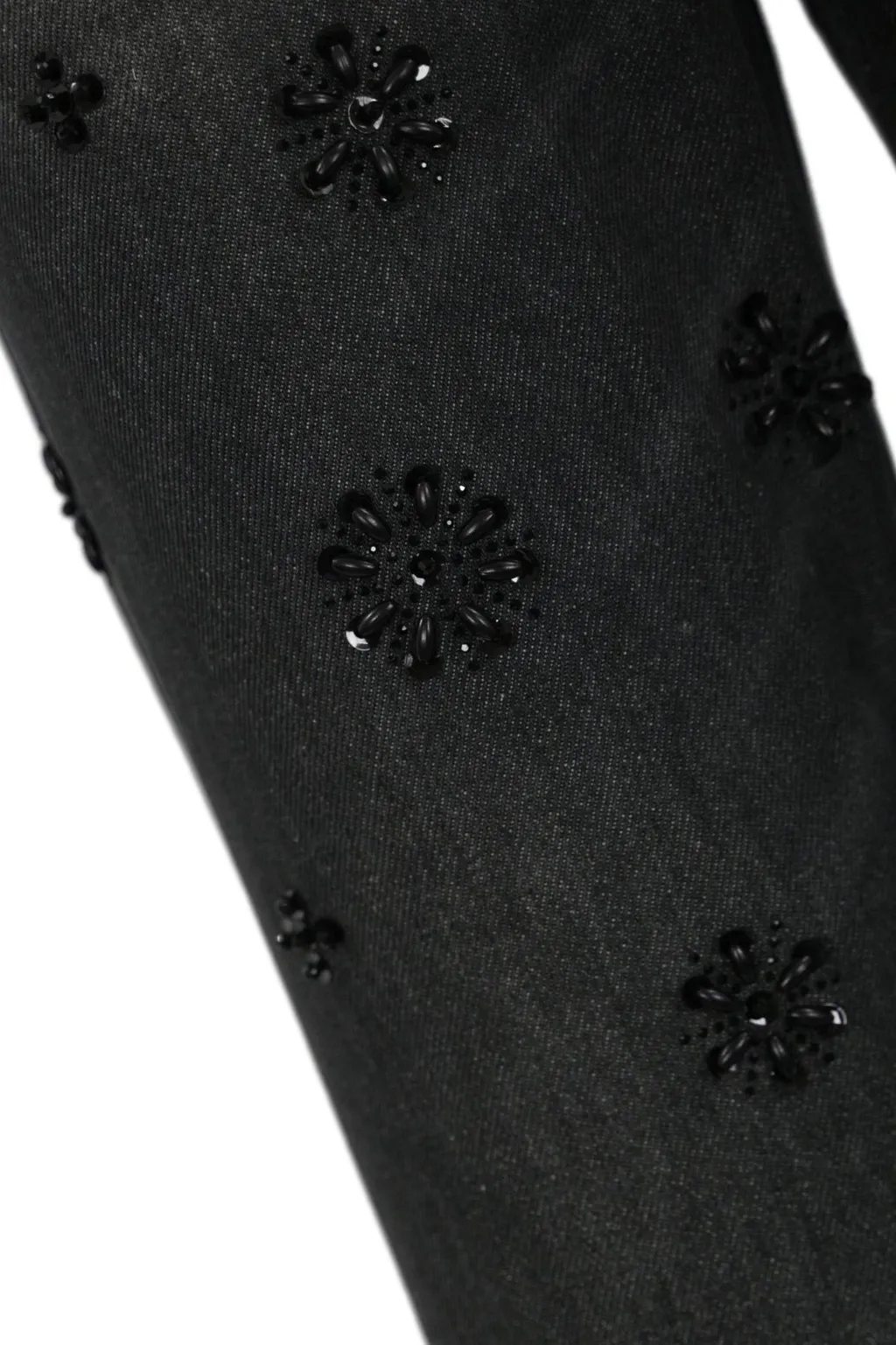 Embellished Straight Leg Jeans