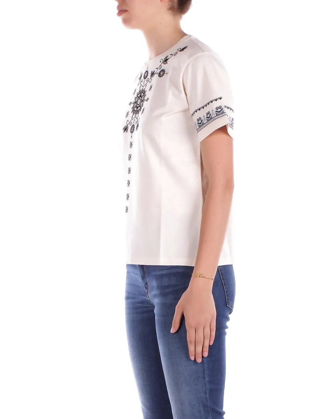 T-Shirt With Embroidery