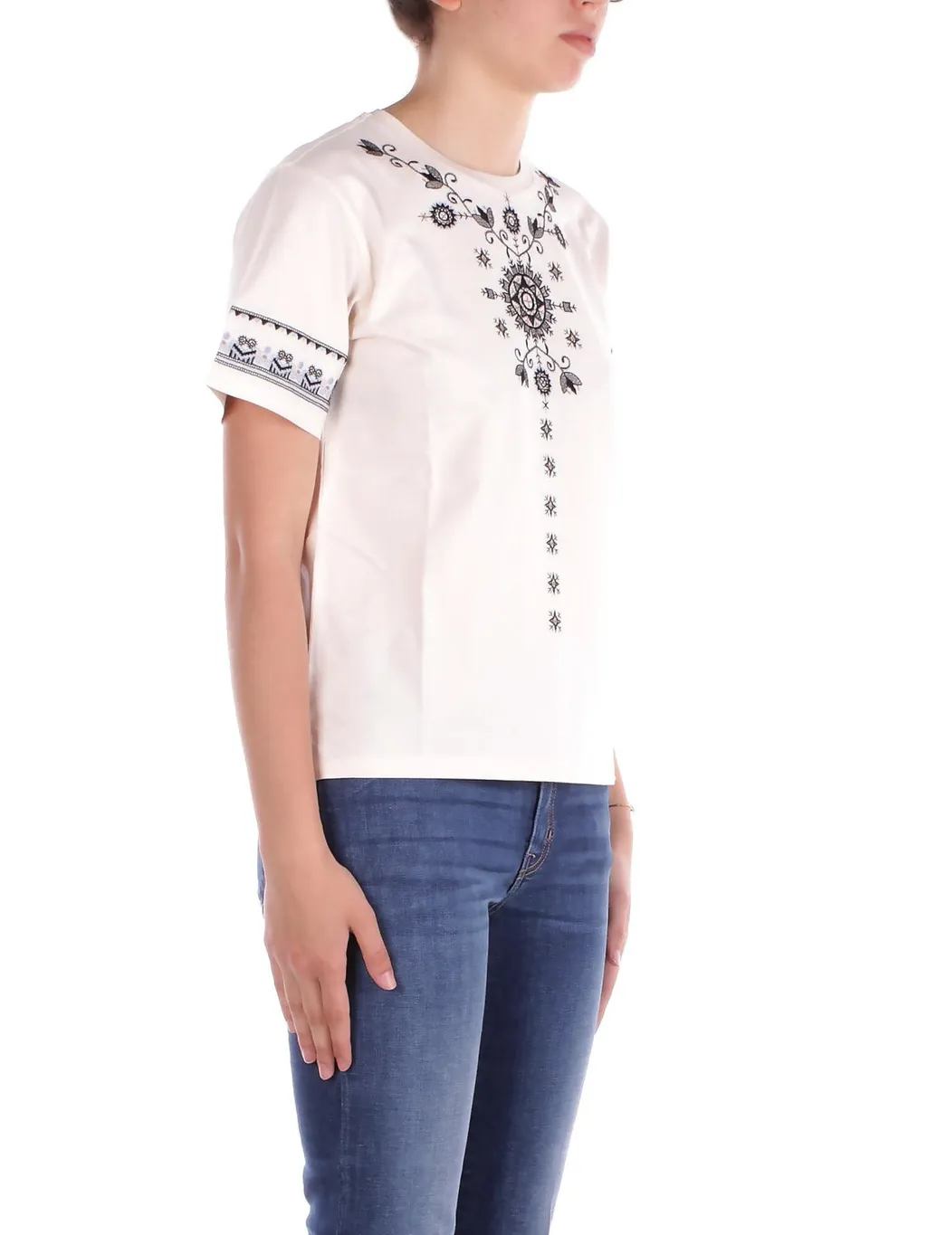 T-Shirt With Embroidery