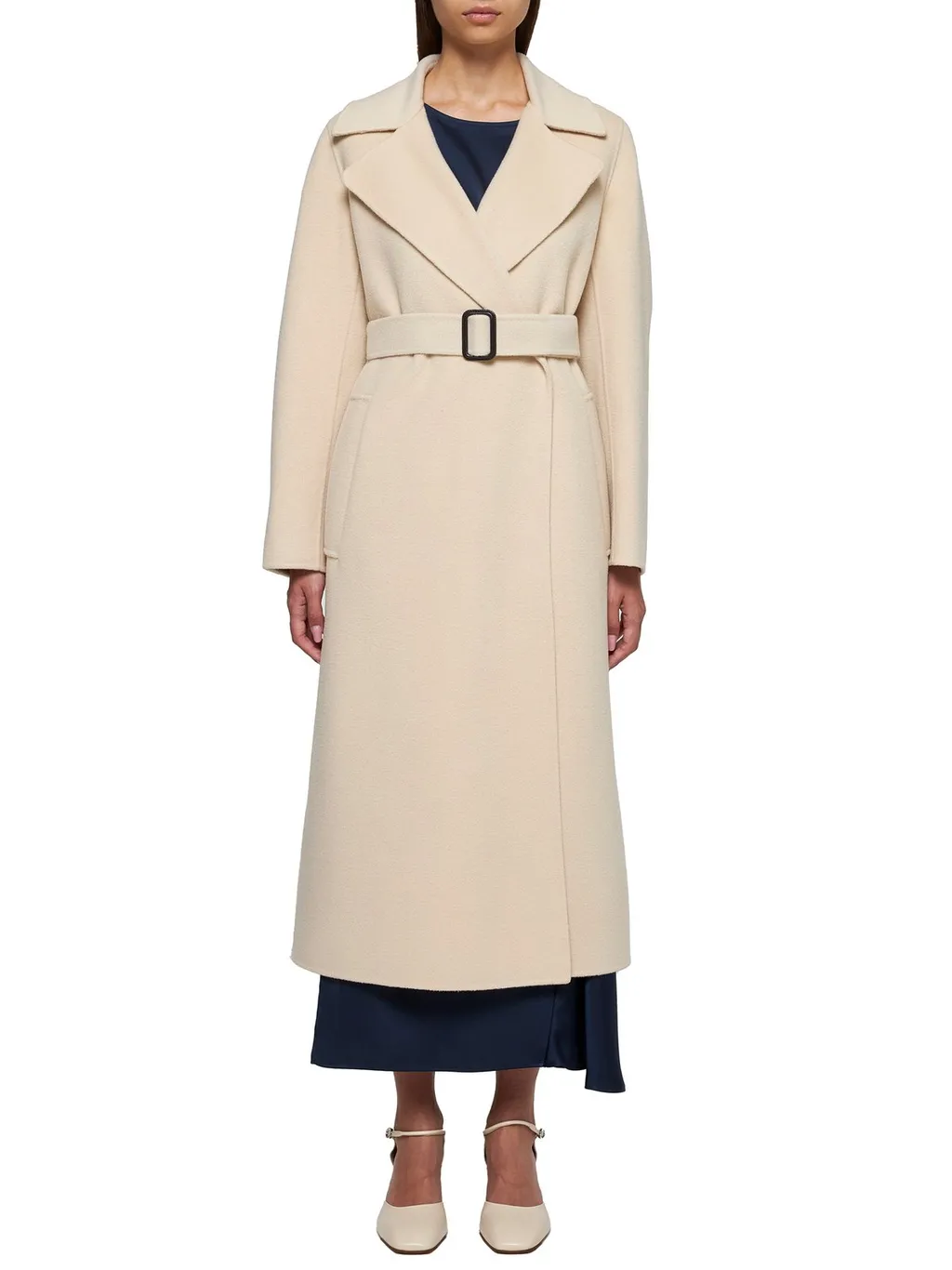 Belted Maxi Coat