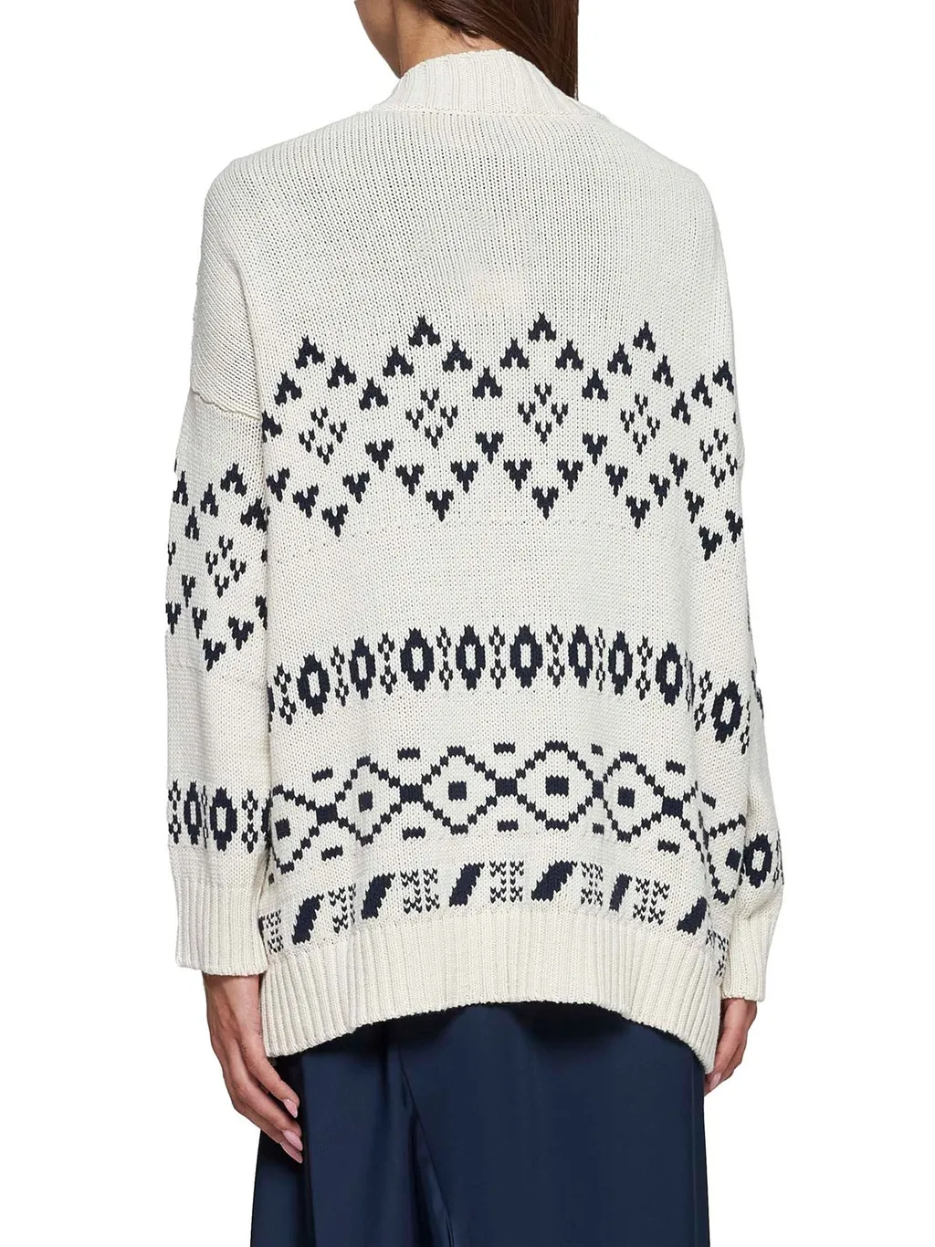 Fair Isle Knit Cardigan