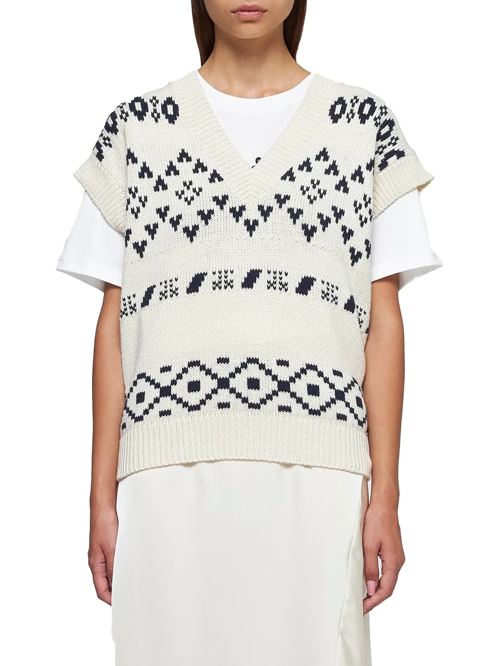 Fair Isle Knit Vest