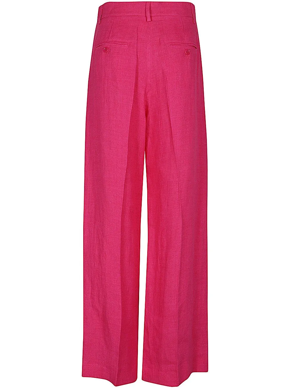 High-Waisted Wide-Leg Trousers
