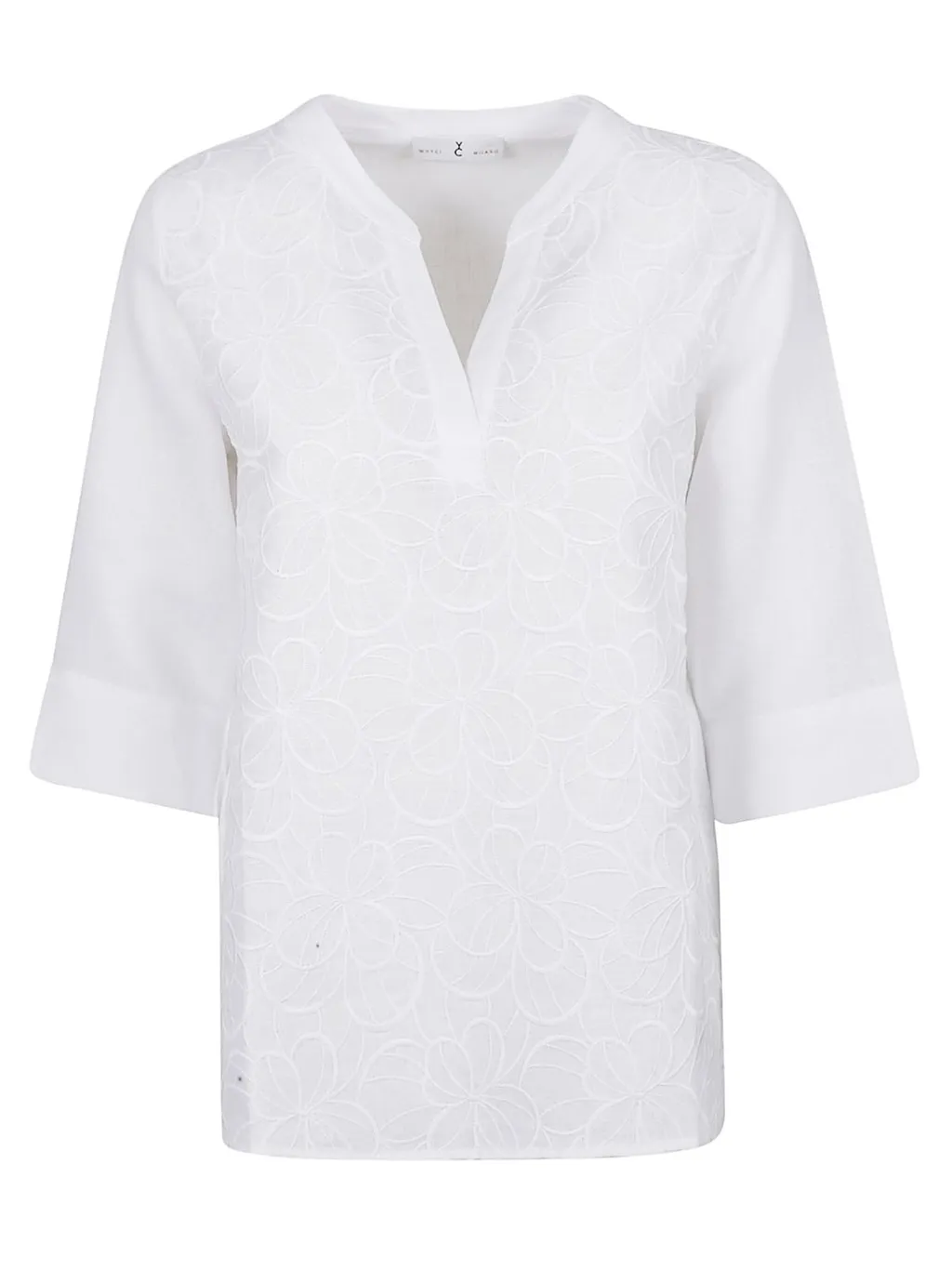 Embroidered Tunic Top