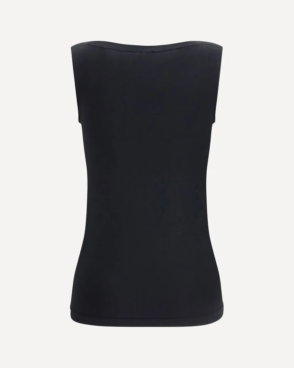 Sleeveless Boat Neck Top
