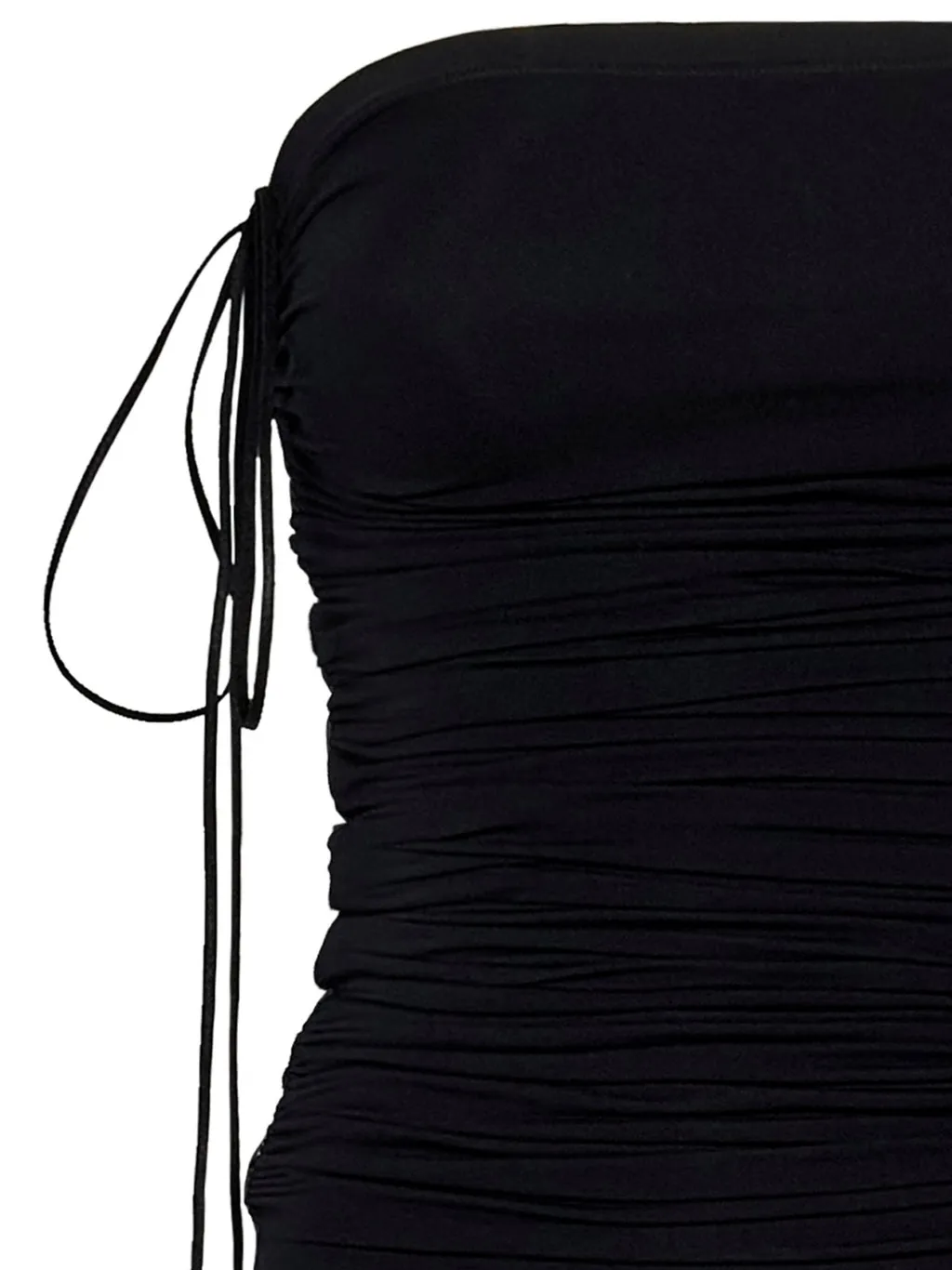 Ruched Strapless Swimsuit